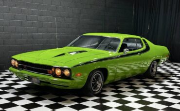 Plymouth-Road-Runner-Coupe-1973-Green-Black-0-33