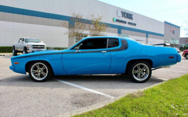 Plymouth-Road-Runner-Coupe-1974-Blue-Black-64795-9