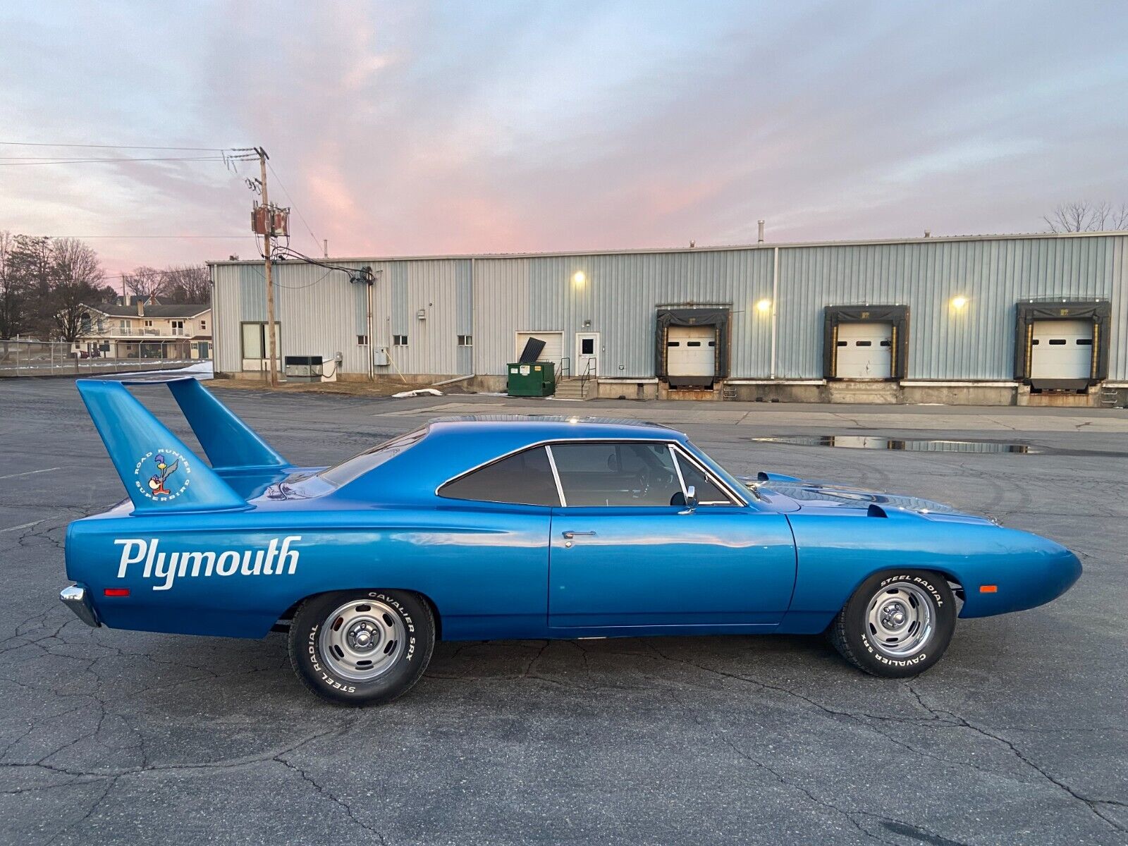 Plymouth-Superbird-Coupe-1970-Blue-Black-99999-12