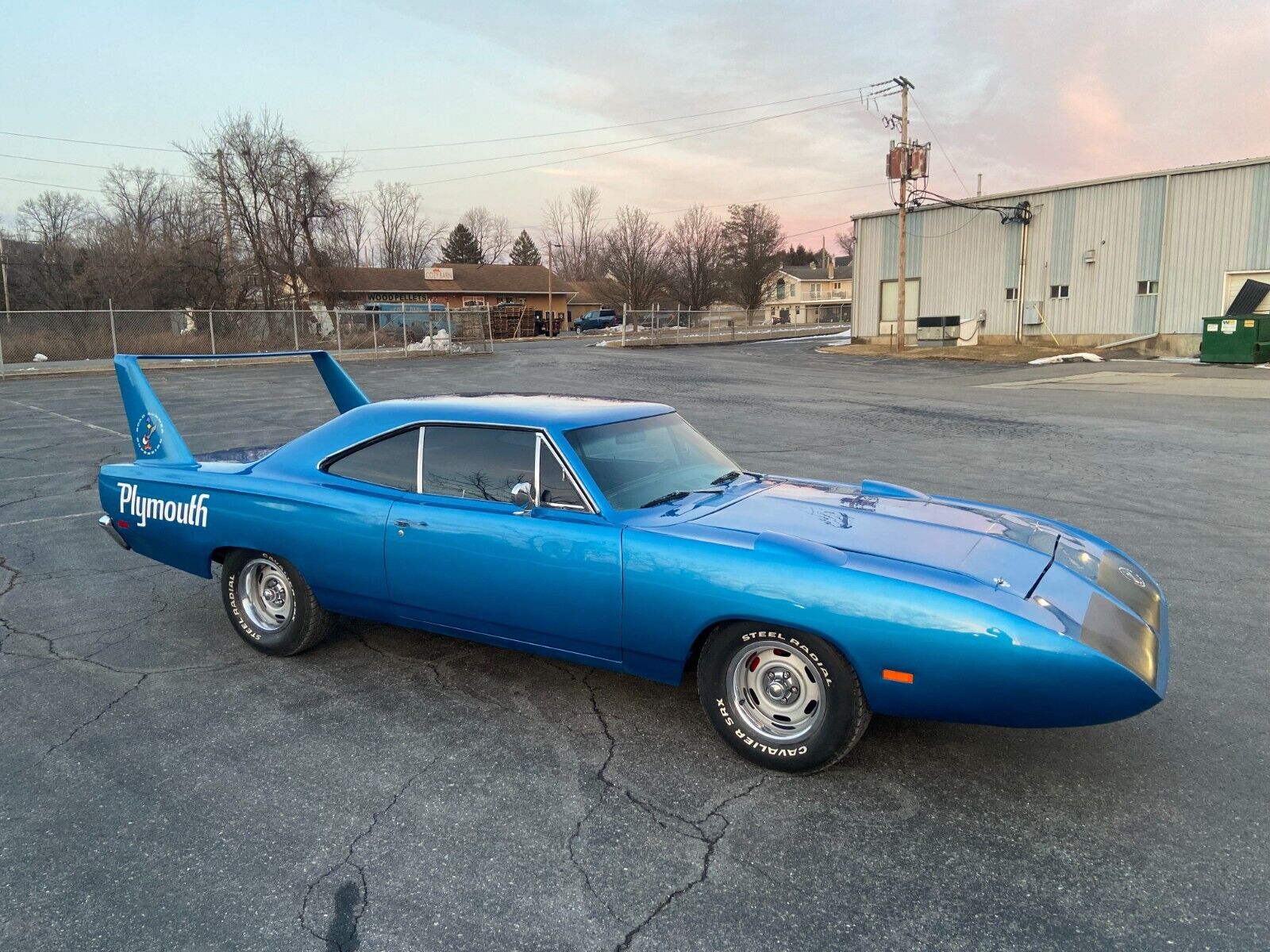 Plymouth-Superbird-Coupe-1970-Blue-Black-99999-14