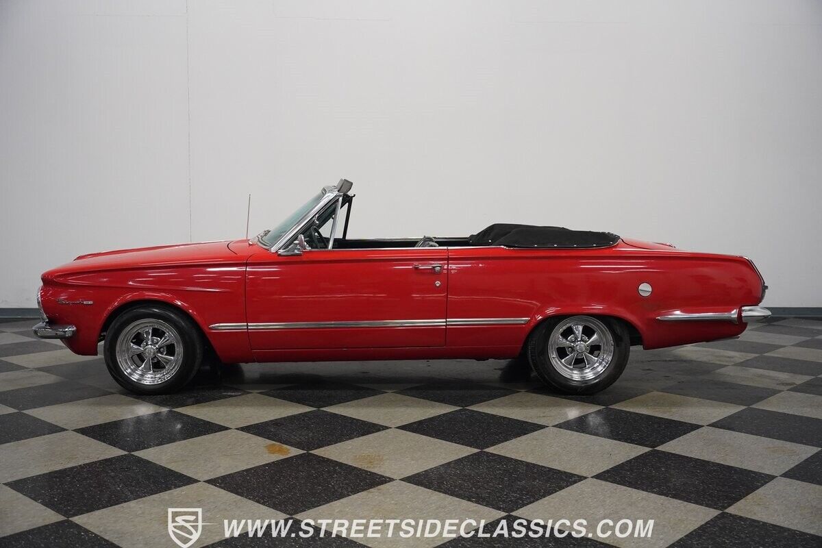 Plymouth-Valiant-Cabriolet-1964-Red-Black-66738-2