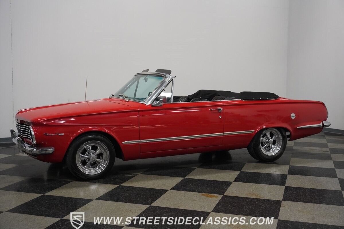 Plymouth-Valiant-Cabriolet-1964-Red-Black-66738-8