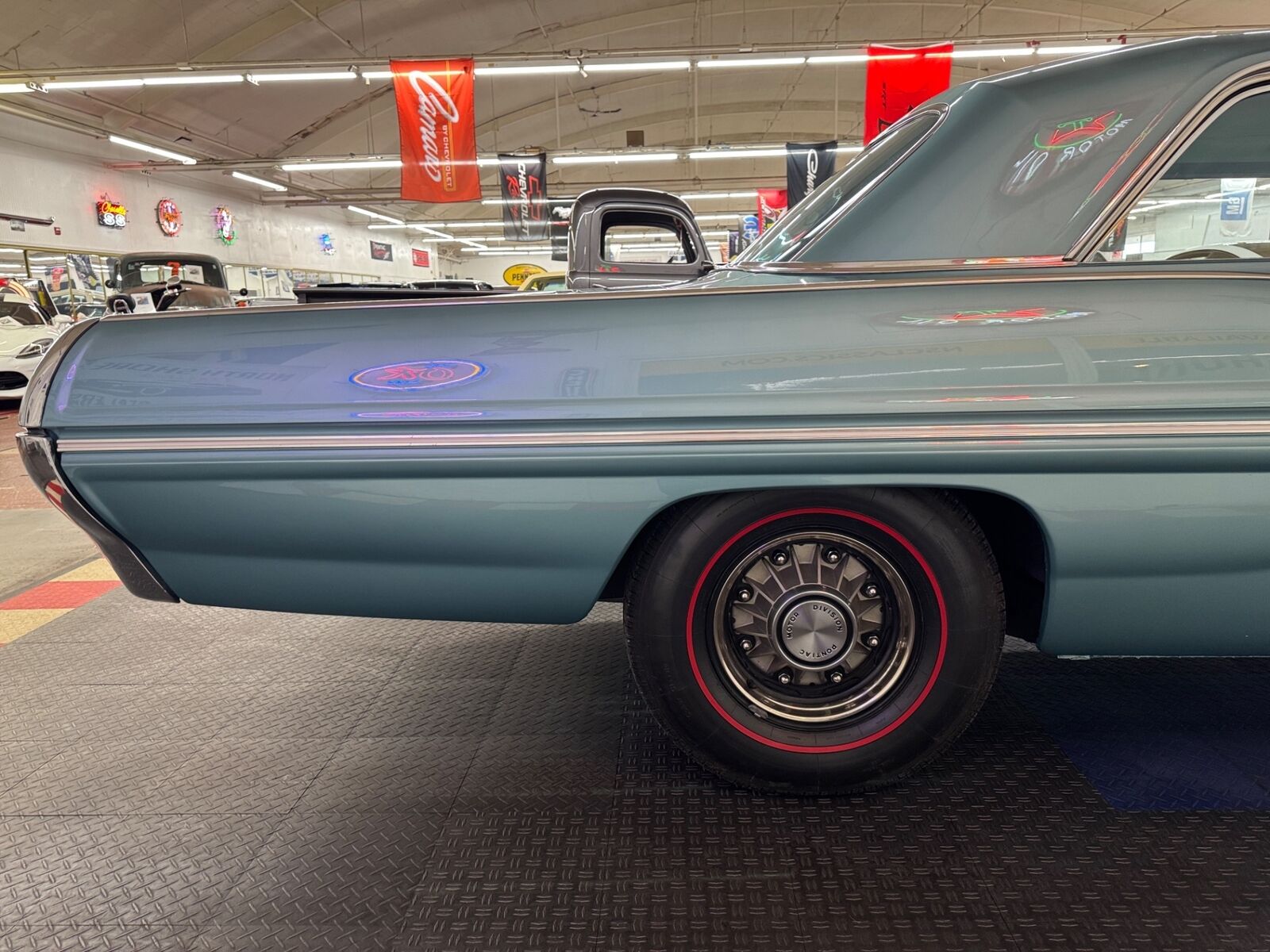 Pontiac-Catalina-1962-Turquoise-Turquoise-92631-26