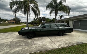 Pontiac-Catalina-Break-1969-Green-and-Gray-silver-green-and-beige-0-17