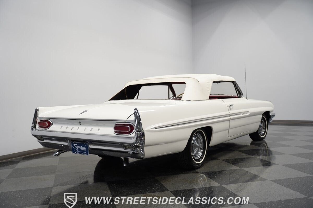 Pontiac-Catalina-Cabriolet-1961-White-Red-159853-9