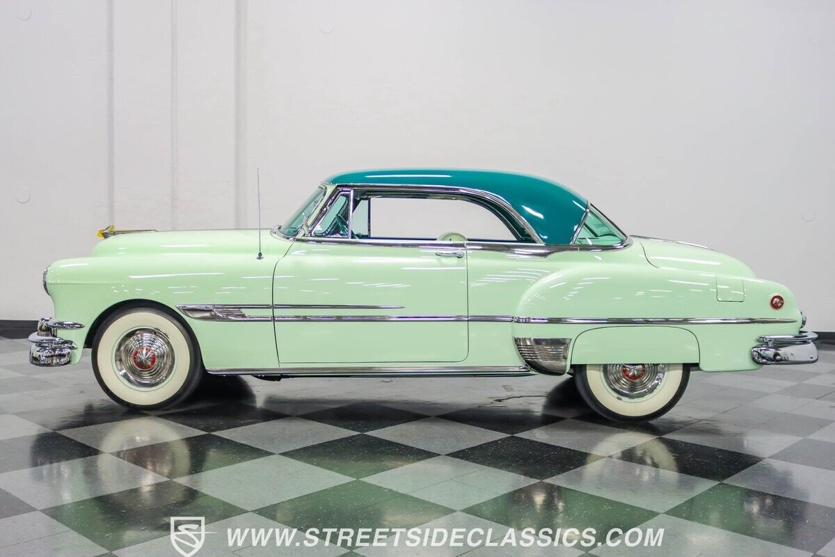 Pontiac-Chieftain-Coupe-1952-Green-Blue-1864-2