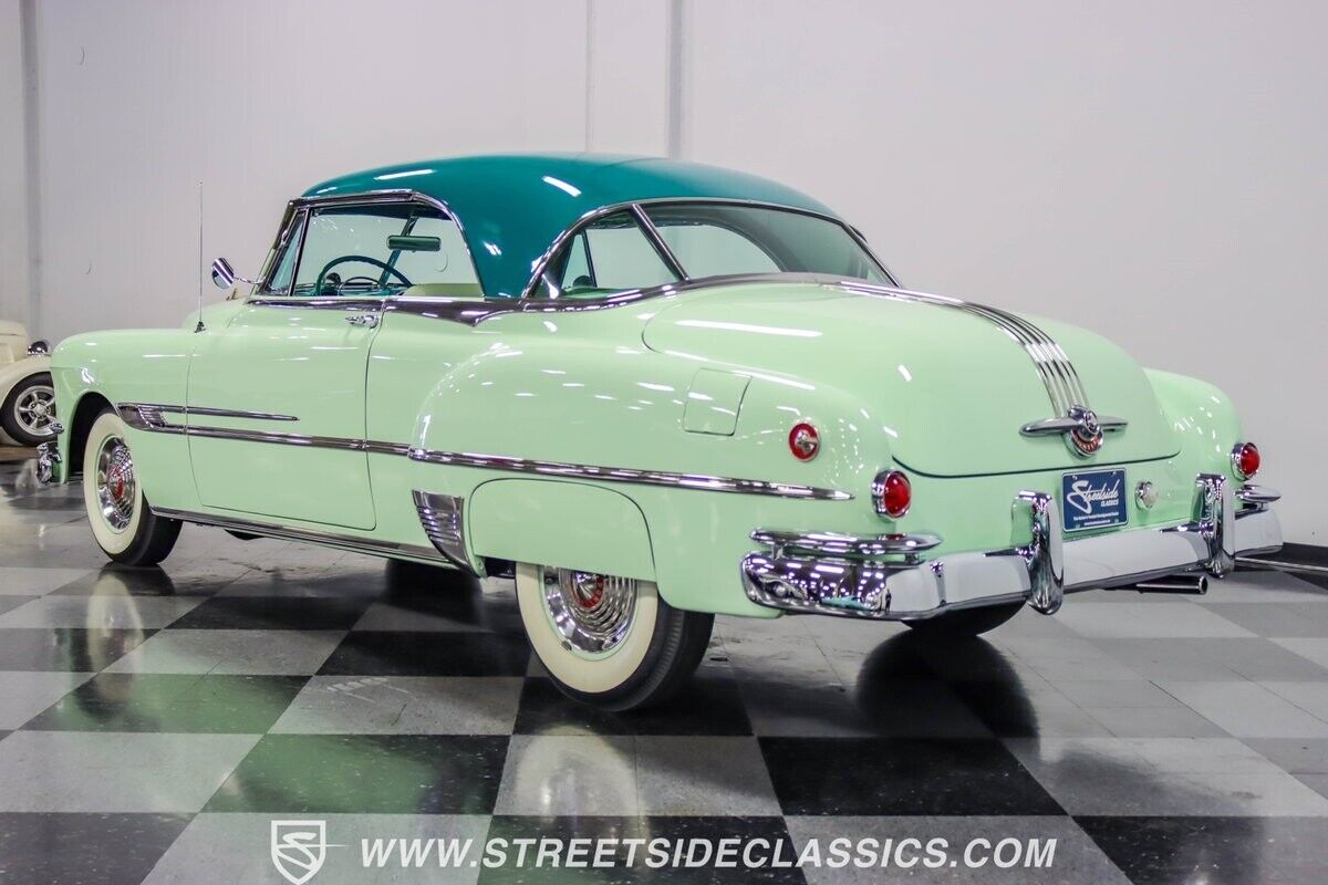 Pontiac-Chieftain-Coupe-1952-Green-Blue-1864-7