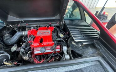 Pontiac-Fiero-Coupe-1988-Maroon-Gray-19978-10