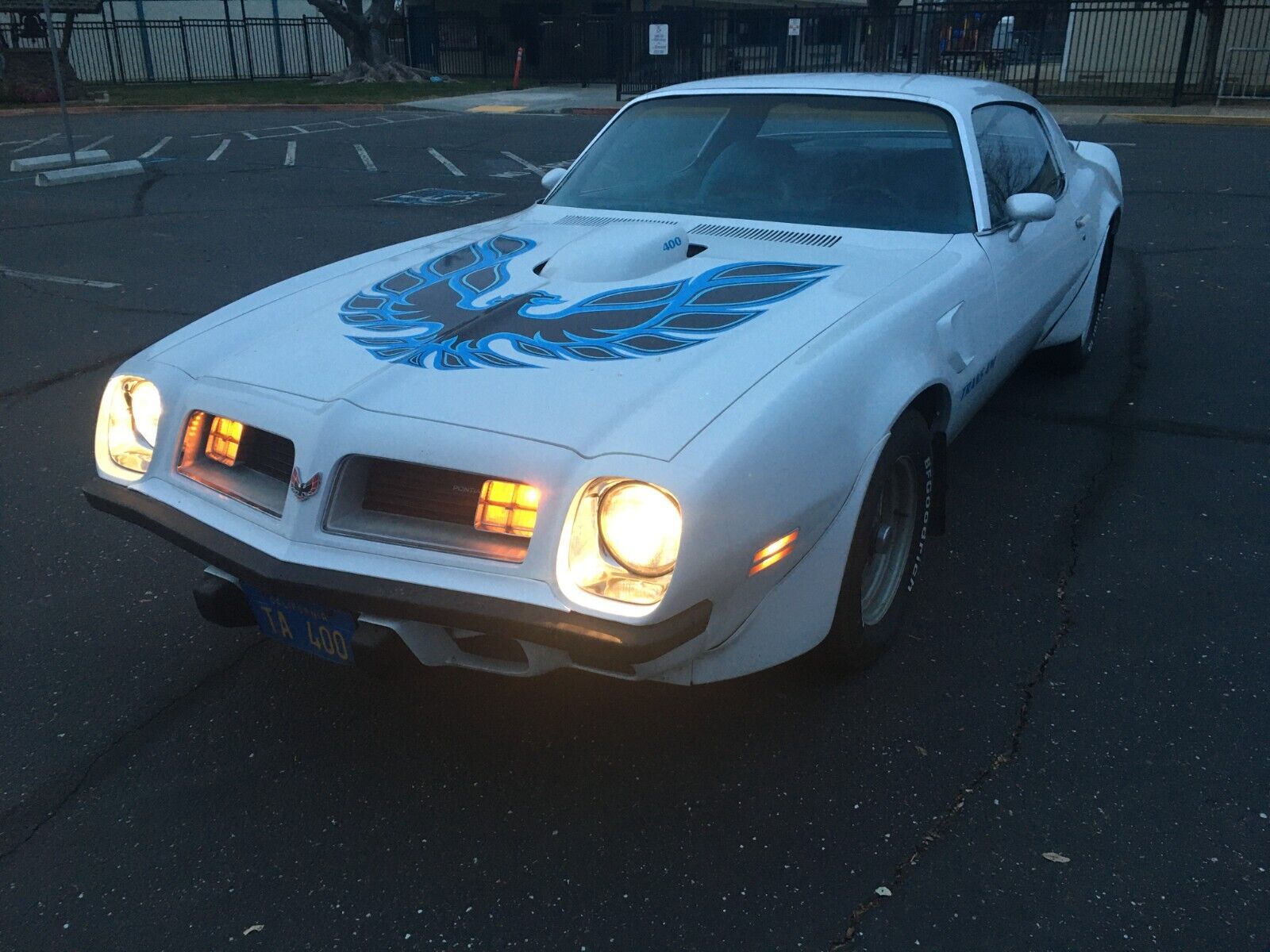 Pontiac-Firebird-1975-White-Blue-99999-33