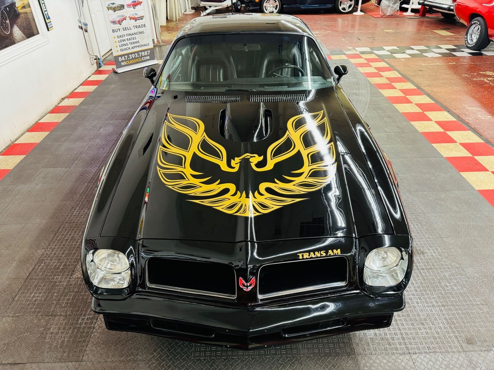 Pontiac-Firebird-1976-Black-Black-87280-4