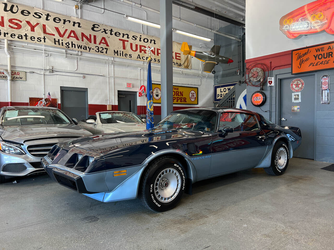 Pontiac-Firebird-1980-Blue-Blue-45062-1