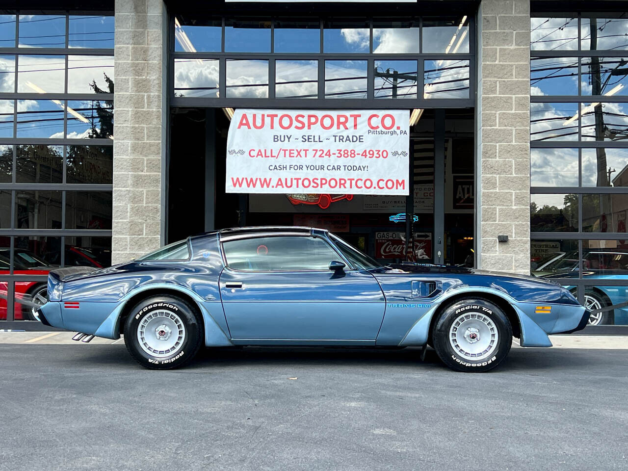 Pontiac-Firebird-1980-Blue-Blue-45062-4