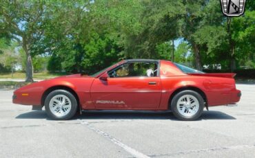 Pontiac-Firebird-1989-Red-Gray-79268-4