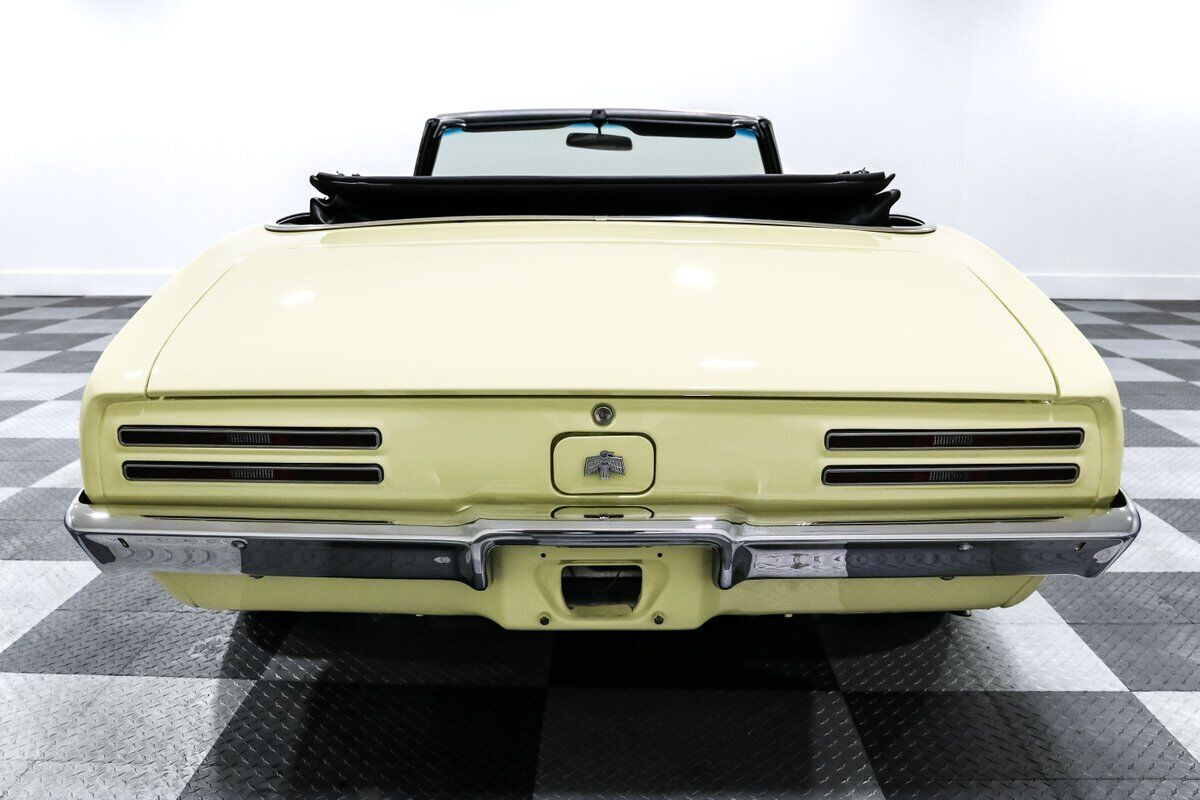 Pontiac-Firebird-Cabriolet-1968-Yellow-Black-54304-9