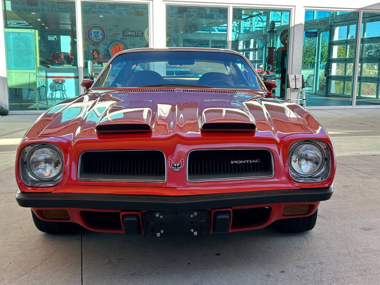 Pontiac-Firebird-Cabriolet-1974-Red-Tan-129349-1