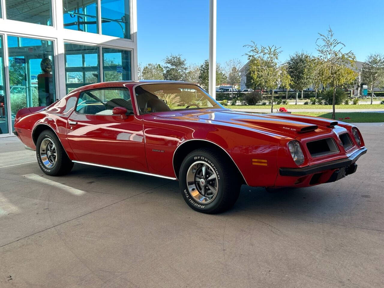 Pontiac-Firebird-Cabriolet-1974-Red-Tan-129349-2