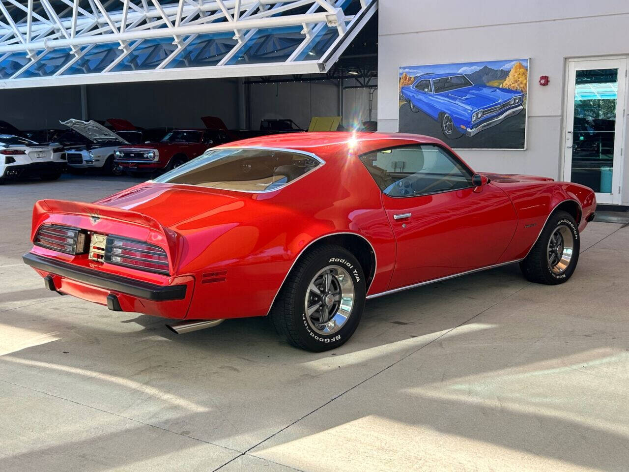 Pontiac-Firebird-Cabriolet-1974-Red-Tan-129349-4