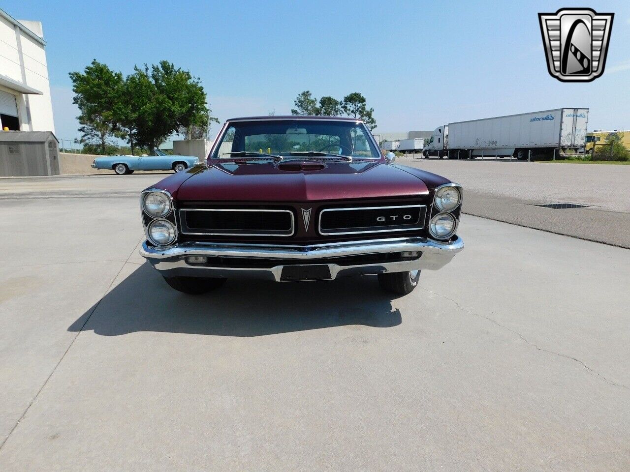 Pontiac-GTO-1965-Burgundy-Black-11526-2