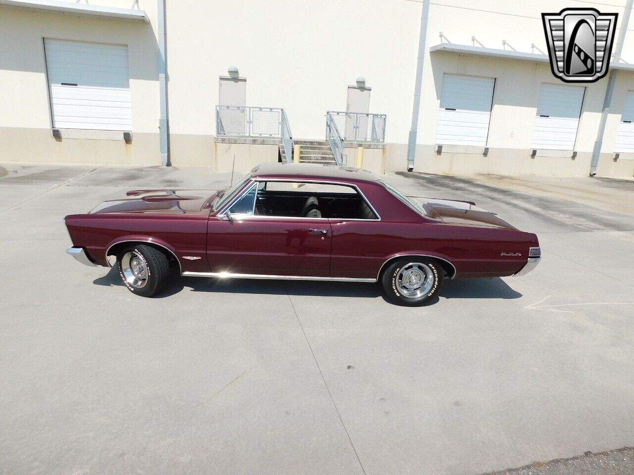 Pontiac-GTO-1965-Burgundy-Black-11526-8