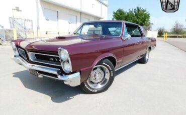 Pontiac-GTO-1965-Burgundy-Black-11526-9