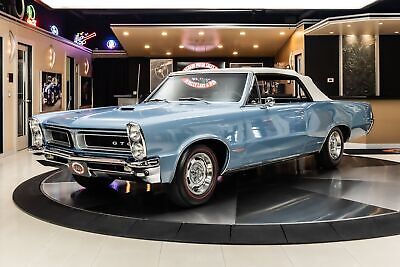 Pontiac-GTO-Cabriolet-1965-Blue-Blue-18144-5