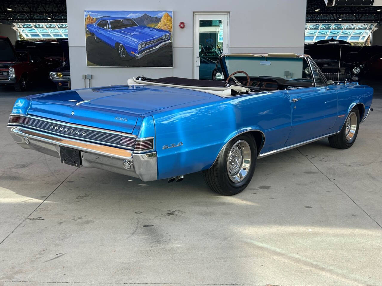 Pontiac-GTO-Cabriolet-1965-Blue-Cream-141925-4