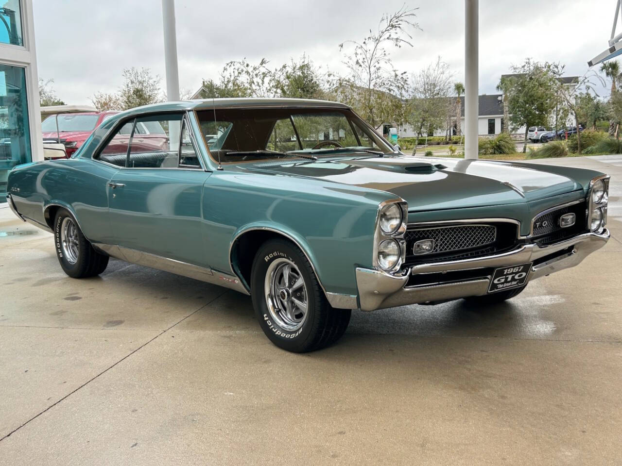 Pontiac-GTO-Cabriolet-1967-Teal-Black-56465-2