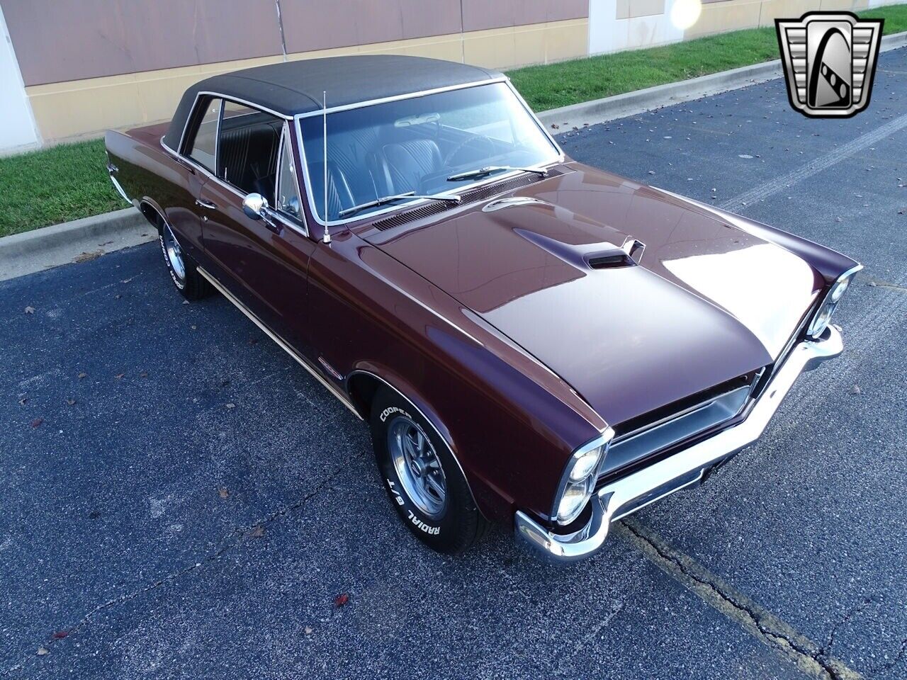 Pontiac-GTO-Coupe-1965-Maroon-Black-46238-8