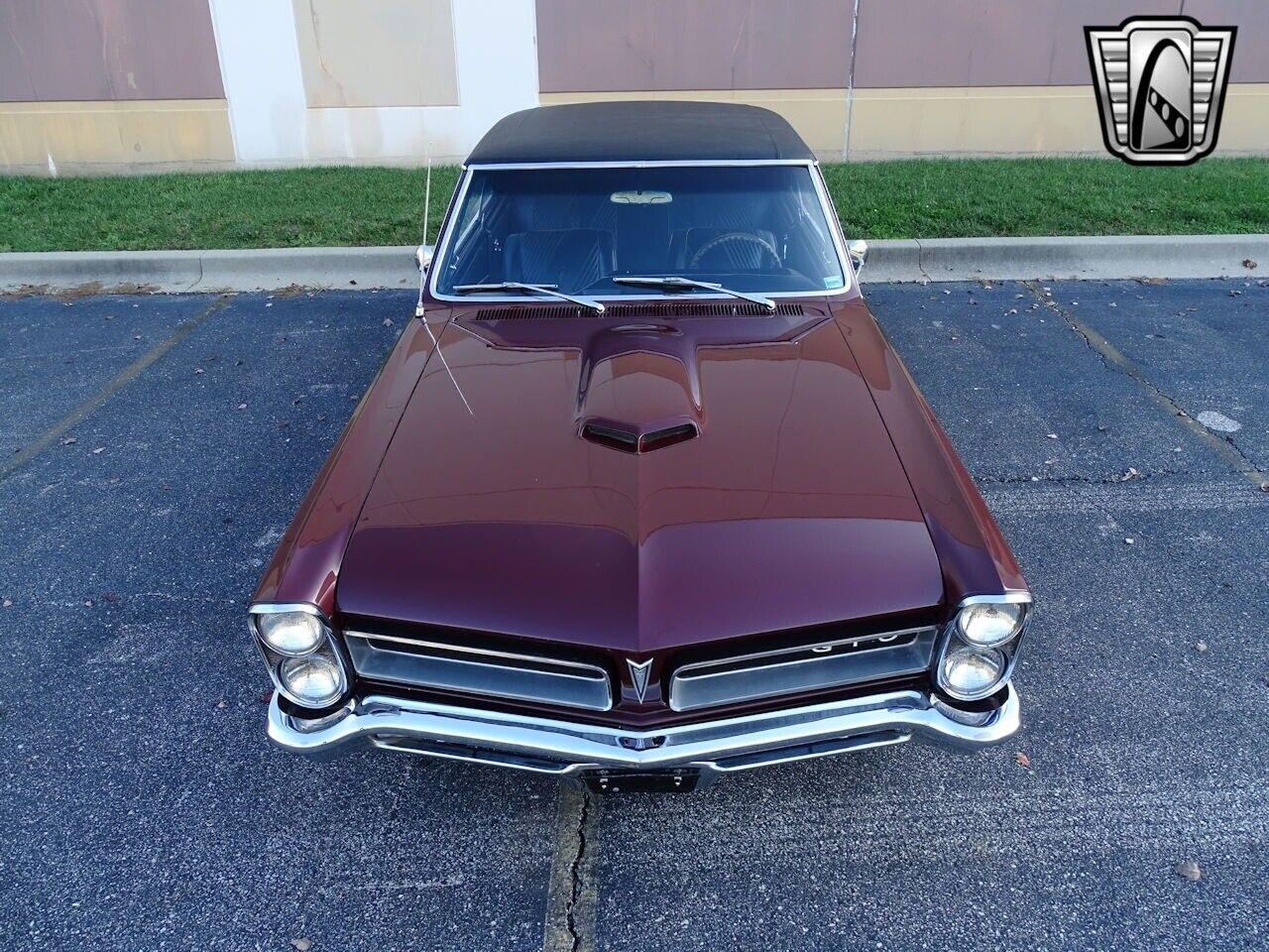 Pontiac-GTO-Coupe-1965-Maroon-Black-46238-9