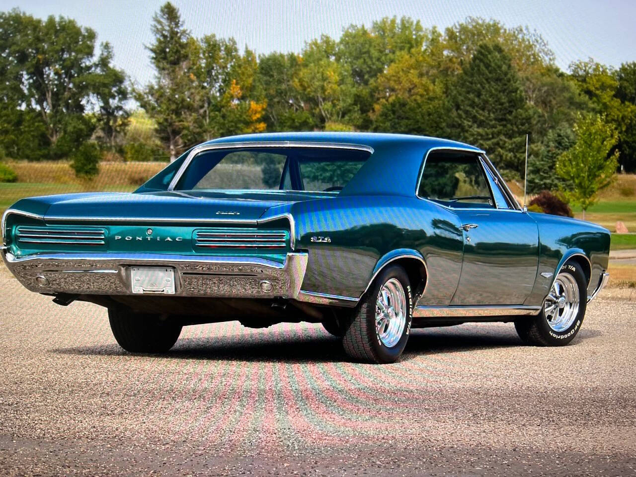 Pontiac-GTO-Coupe-1966-Teal-Teal-28405-1