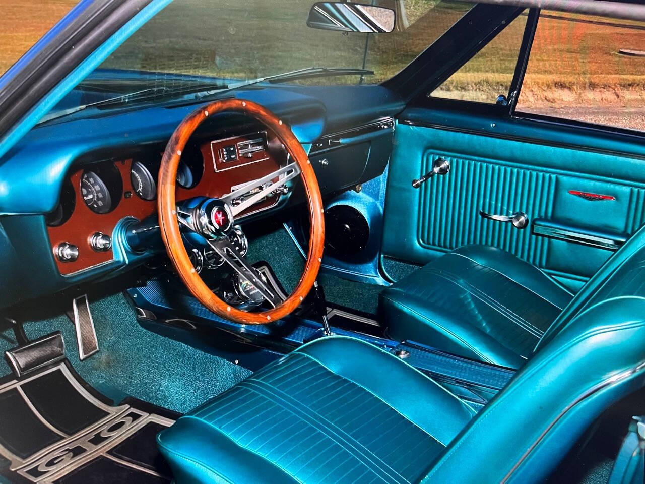 Pontiac-GTO-Coupe-1966-Teal-Teal-28405-2