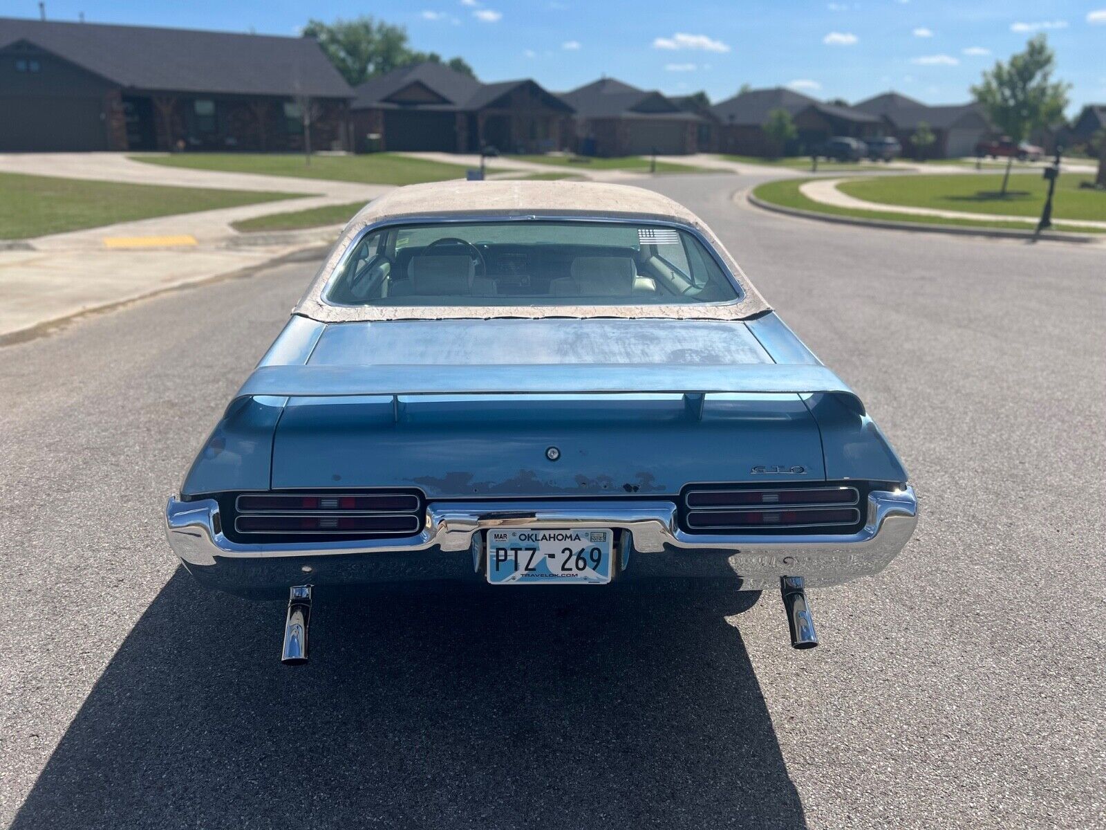 Pontiac-GTO-Coupe-1969-Blue-White-61155-8