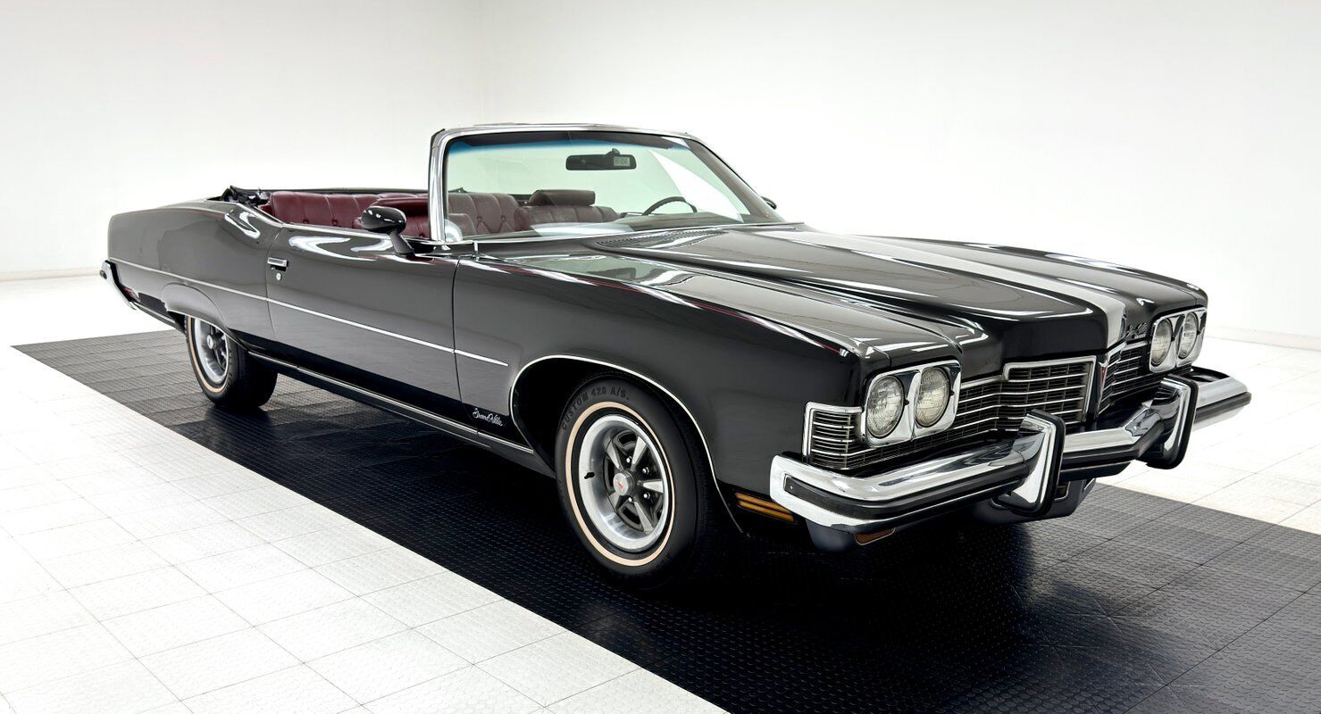 Pontiac-Grand-Ville-Cabriolet-1973-Black-Oxblood-89920-6