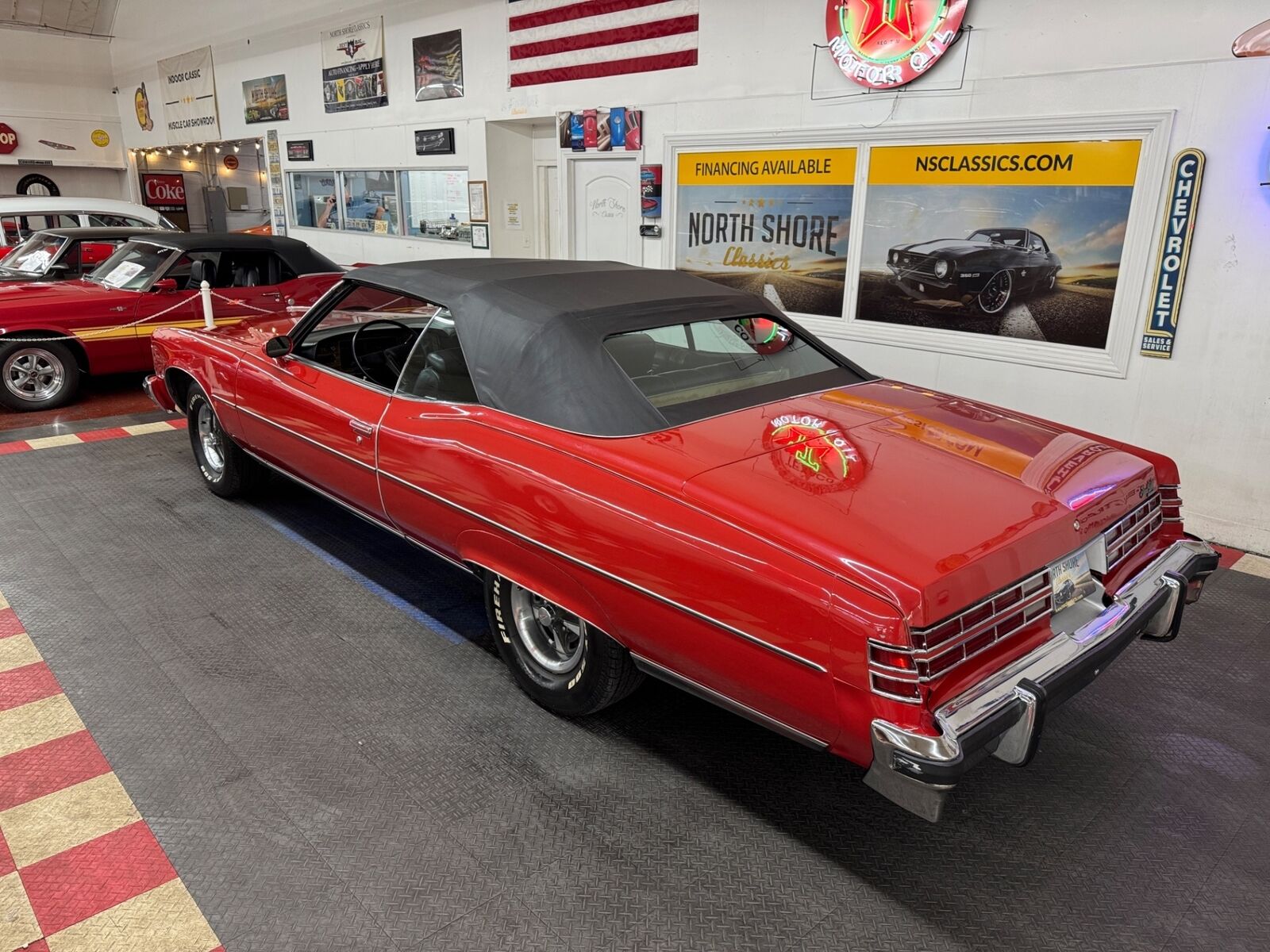 Pontiac-Grand-Ville-Cabriolet-1975-Red-Black-139660-6