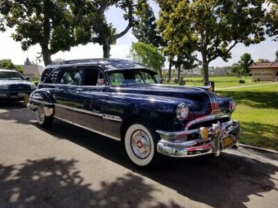 Pontiac-Hearse-Limousine-1951-Blue-Blue-13052-13