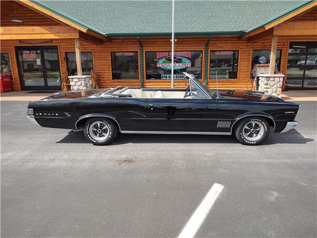 Pontiac-Le-Mans-Cabriolet-1965-Black-Parchment-0-35