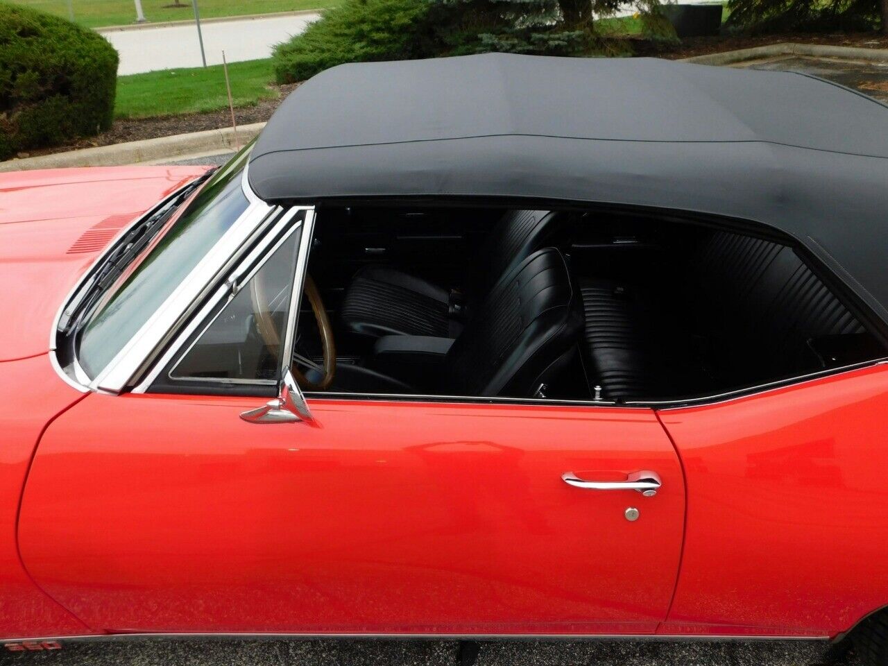 Pontiac-Le-Mans-Cabriolet-1968-Red-Black-68994-10