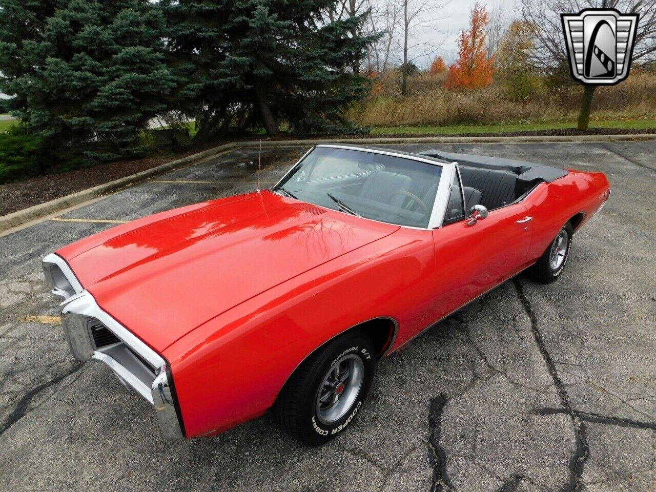 Pontiac-Le-Mans-Cabriolet-1968-Red-Black-68994-3