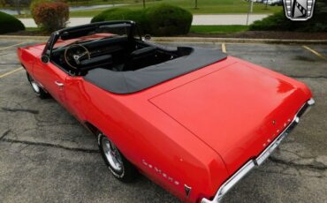 Pontiac-Le-Mans-Cabriolet-1968-Red-Black-68994-4