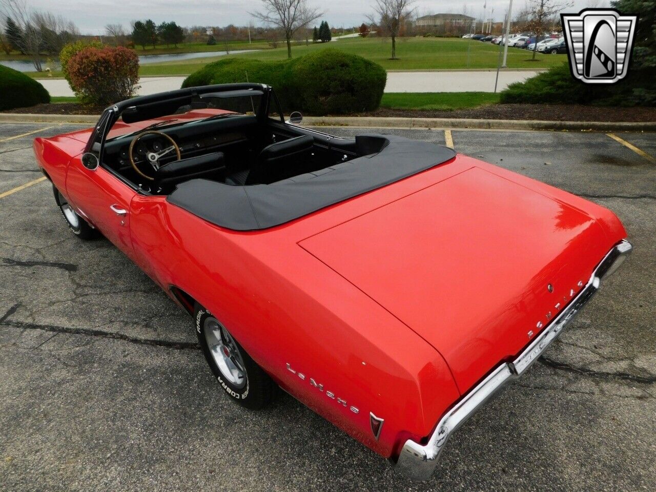 Pontiac-Le-Mans-Cabriolet-1968-Red-Black-68994-4