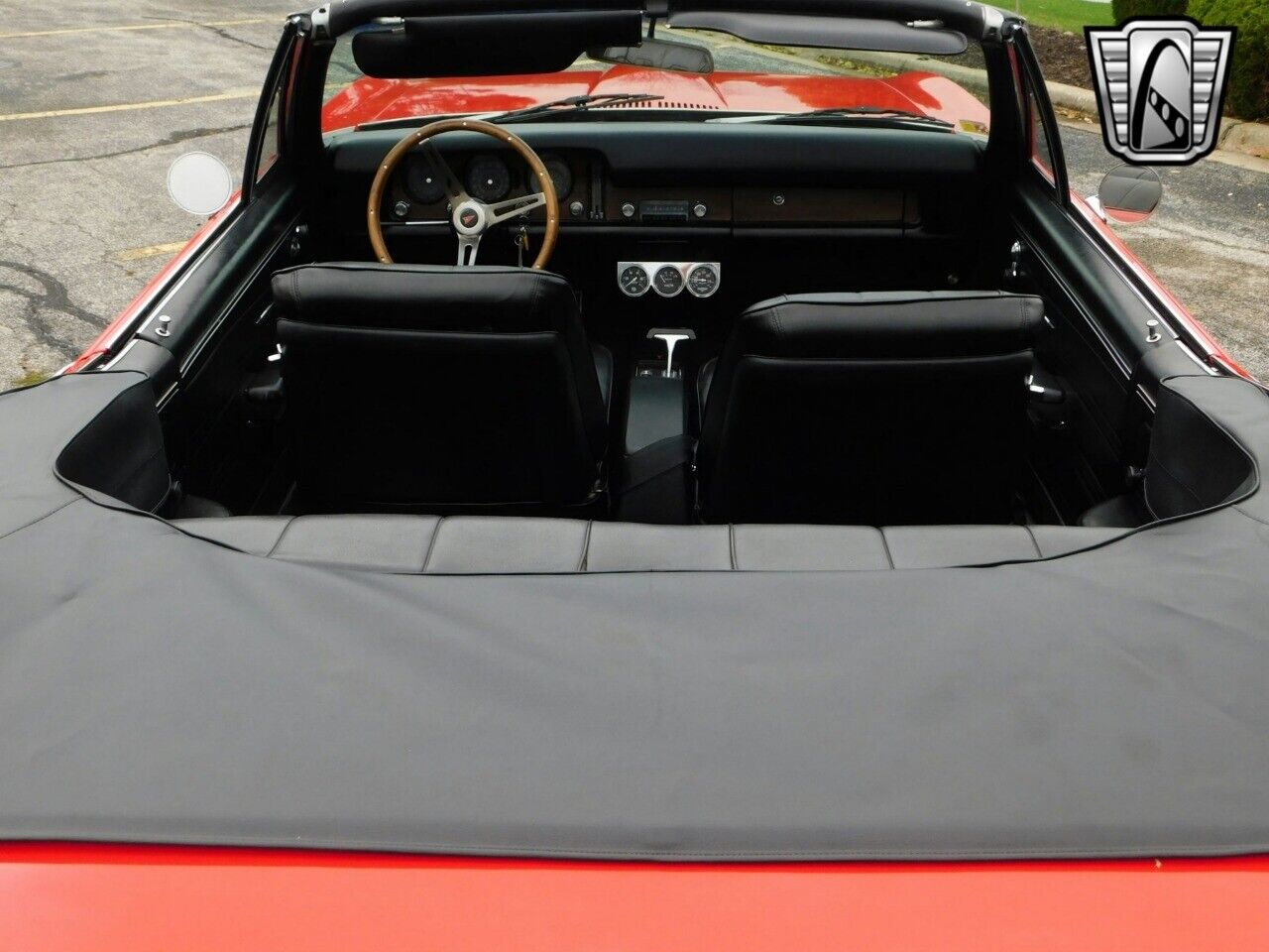 Pontiac-Le-Mans-Cabriolet-1968-Red-Black-68994-7