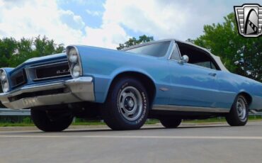 Pontiac-Lemanes-Cabriolet-1965-Blue-Black-39257-3