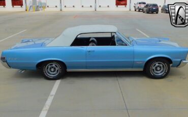 Pontiac-Lemanes-Cabriolet-1965-Blue-Black-39257-8