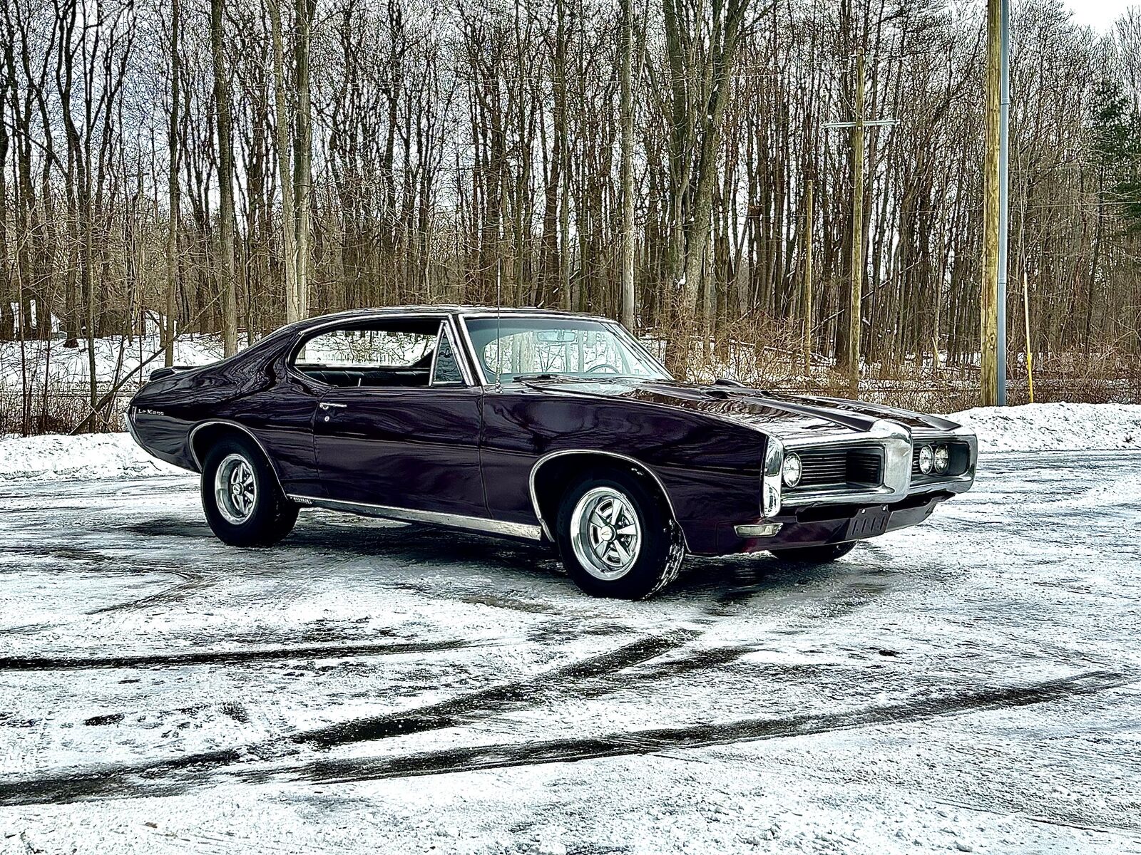 Pontiac-Lemans-GTO-Clone-1968-Plum-Mist-Black-0-4