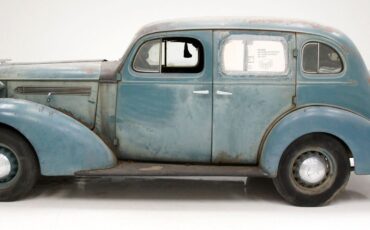 Pontiac-Master-Series-6-Berline-1936-Blue-Brown-0-1