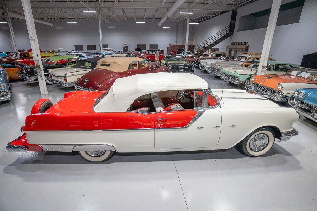 Pontiac-Star-Chief-Cabriolet-1955-Gray-Red-74324-15