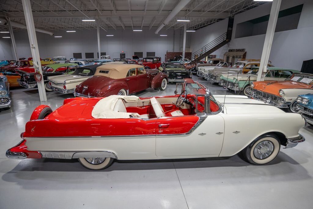 Pontiac-Star-Chief-Cabriolet-1955-Gray-Red-74324-7