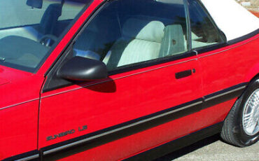 Pontiac-Sunbird-Cabriolet-1990-Red-Gray-168226-13