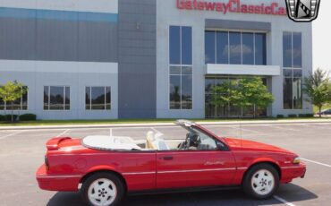 Pontiac-Sunbird-Cabriolet-1992-Red-White-150179-3