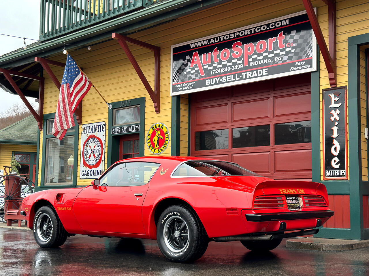 Pontiac-Trans-Am-1975-Red-Black-144632-7